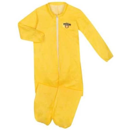 Chemical Resistant Coveralls, Collared Coverall, 4XL, ChemMax® 1, Elastic Wrist, Elastic Ankle MPN:PBLC5417-4X
