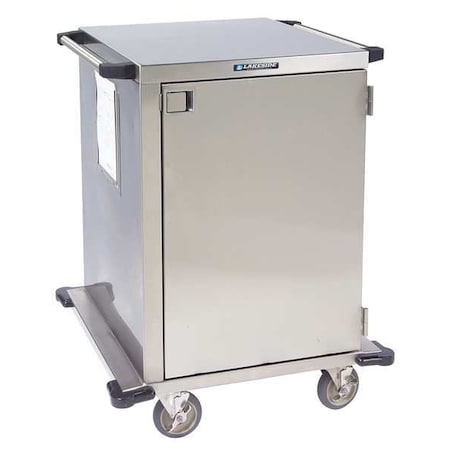 Surgical Case Cart, Stainless Steel, 300 lb Load Capacity, 2 Shelves, 29 in L, 36 in W, 39 in H MPN:6930