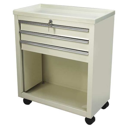 Bedside & Nurse Server Cart, Steel, 200 lb Load Capacity, 1 Shelves, 30 in L, 18 1/2 in W, 36 in H MPN:BV06