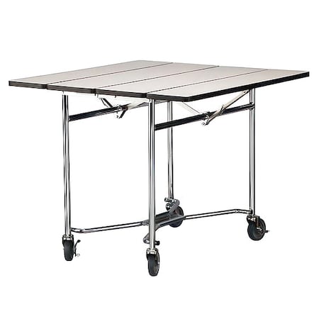 Fold-Up Style Room Service Table - Square Top MPN:416