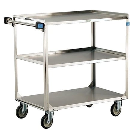 Stainless Steel Utility Cart; 500 Lb Capacity, 3 Shelf, 21
