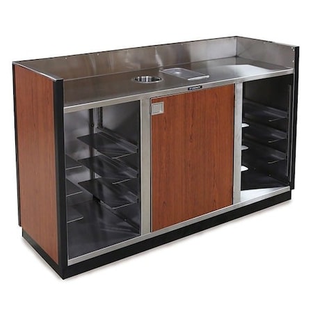 Mobile Bussing Station w/Laminate Exterior-Holds (8) Bus Tubs MPN:4618
