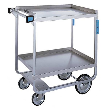 NSF Stainless Steel Utility Cart; 700 Lb Capacity, 2 Shelf, 18