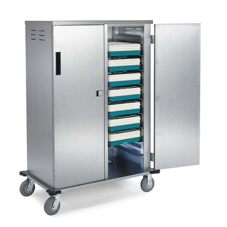Stainless Steel Elite Series 10 Tray Delivery Cart; 1 Tray per Ledge MPN:5710