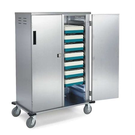 Stainless Steel Elite Series 20 Tray Delivery Cart; 1 Tray per Ledge MPN:5720