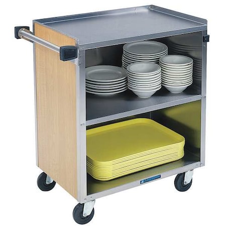 Enclosed Bussing Cart, 3 Shelf - 21