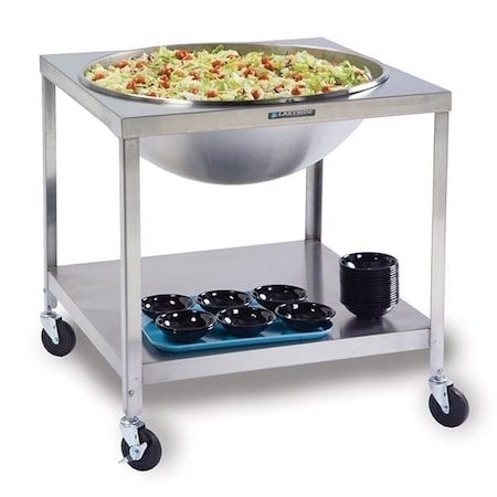 Mobile Bowl Stand, 32 in L, SS MPN:713
