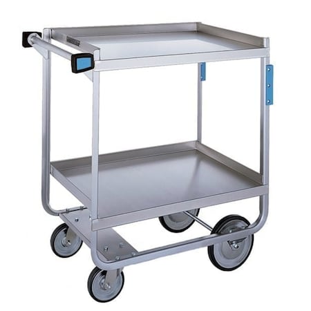 Stainless Steel Utility Cart; 700 Lb Capacity, 2 Shelf, 18
