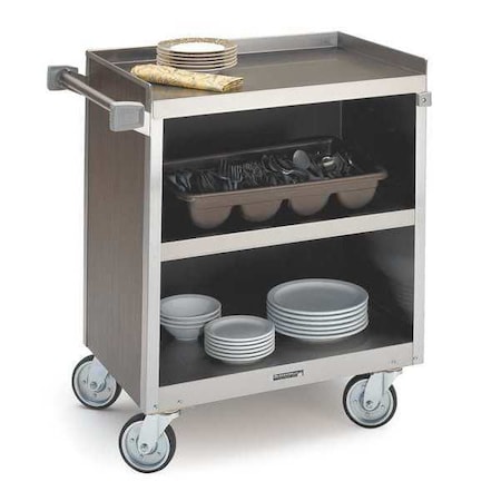 Enclosed Bussing Cart, 3 Shelf - 21