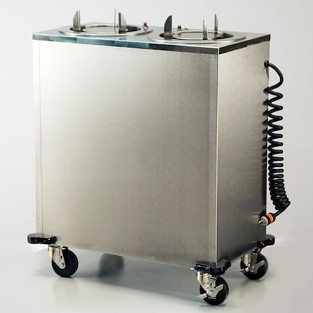 Adjust-A-Fit Express Heat Plate Dispenser Cabinet - 8-3/4