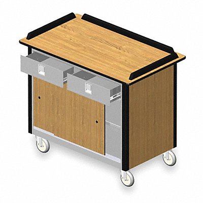 Hydration Cart Mobil Stainless 45x26x38 MPN:69020LM