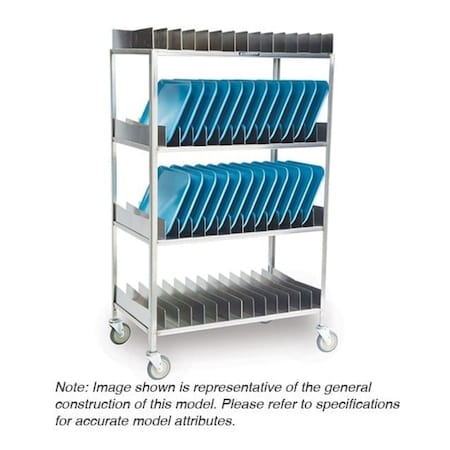 Stainless Steel Tray Drying Rack - Holds (80) Trays MPN:867