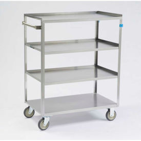 Lakeside® 333 Stainless Steel Linen Service Cart 300 lbs. Capacity 333