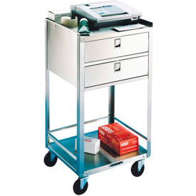 Lakeside® 358 Stainless Steel Equipment Stand 2 Shelves 2 Drawers 300 lb. Capacity 358
