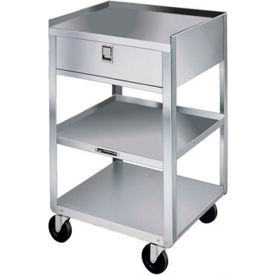 Lakeside® 466 Stainless Steel Equipment Stand 3 Shelves 1 Drawer 500 lbs Capacity 466