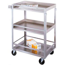 Lakeside® Steel Utility Cart w/3 Shelves 300 lb. 27-1/2