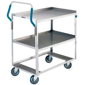Lakeside® Ergo-One Steel Utility Cart w/3 Shelves 500 lb. Cap 39-1/8
