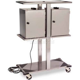 Lakeside Stainless Steel Food Carrier Box Storage Rack W/ Built-In Lug Strip - 696 696