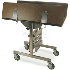 Geneva Tri-Fold Leaf Room Service Cart Square 36