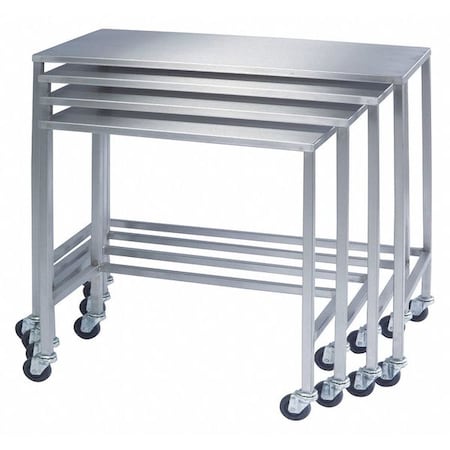 SS Instrument Table, Set of All Six Nesting Style Tables MPN:8389