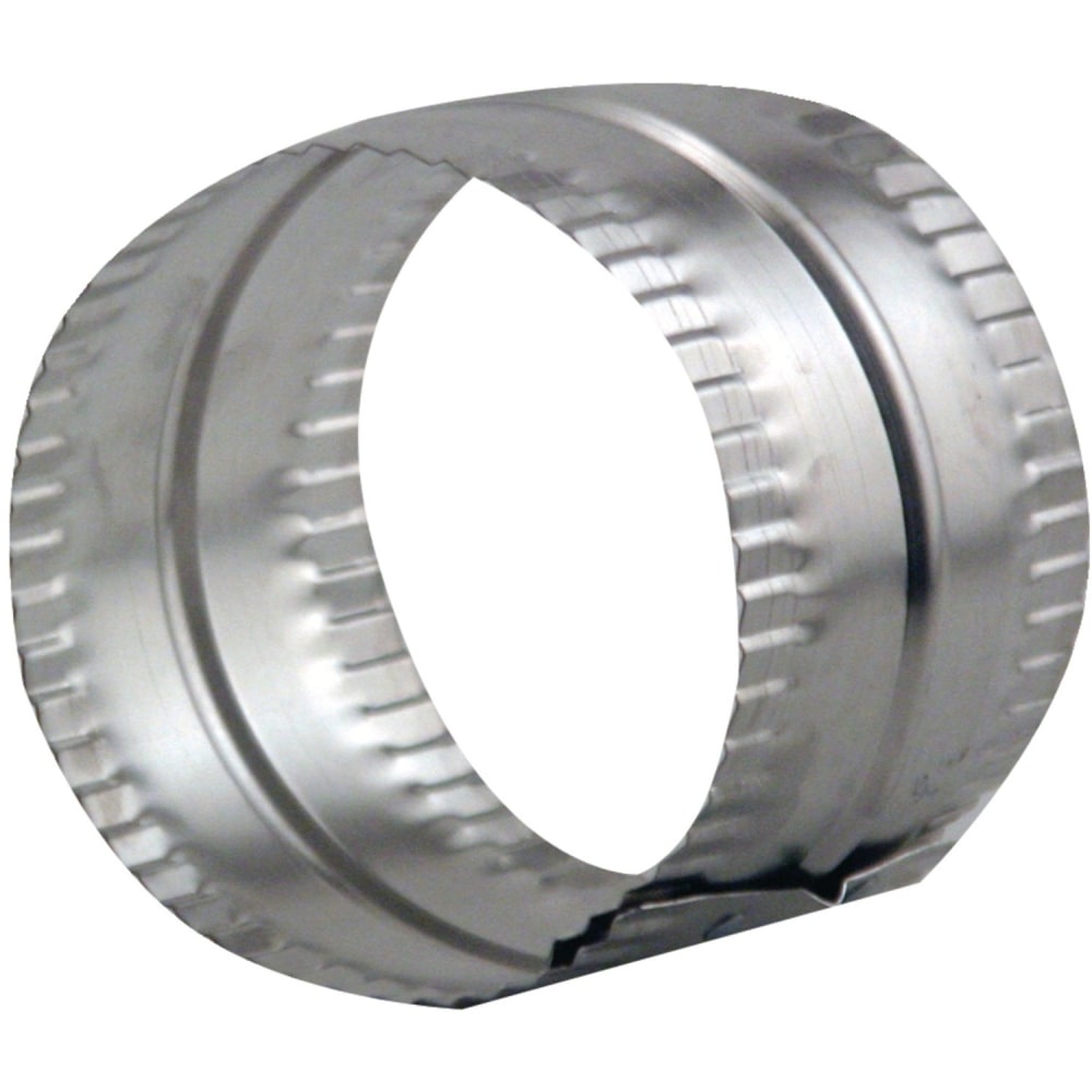 Lambro 4in Aluminum Connector - 4in x 4.15in - Silver - Aluminum - 6 MPN:244