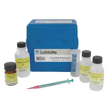 Chlorine Bleach Water Quality Test Kit MPN:7105-03