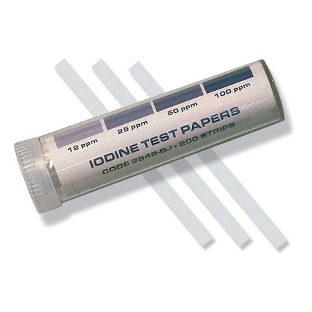 Test Strips, 3 in L, 1/4 in W, PK200 MPN:2948-BJ