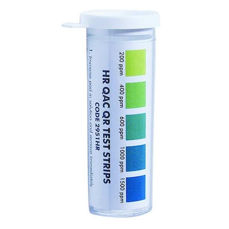 Test Strips, 3 in L, 1/4 in W, PK50 MPN:2951HR