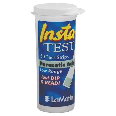 Test Strips, 3 in L, 1/4 in W, PK50 MPN:3000LR