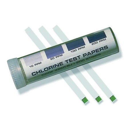 Test Strips, 3 in L, 1/4 in W, PK200 MPN:4250-BJ