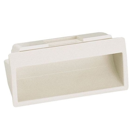 Recessed Pull Handle, Thermoplastic, Matte, Matte, Snap-in MPN:AT-100-I