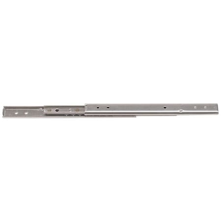 Low Profile Drawer Slide, Side Mount, 3/4 Ext., Conv., 1/2