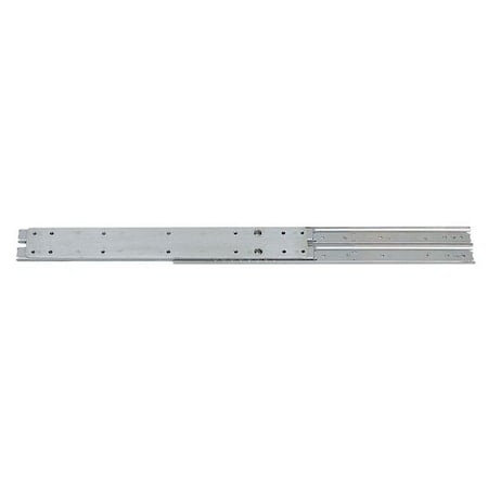 Drawer Slide, Side Mount, 3/4 Ext., Conv., 1/2