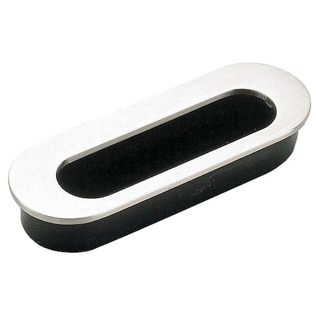 Recessed Pull Handle, Polished, Threaded Holes MPN:HH-D