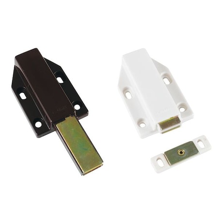 Magnetic Catch, Push-to-Open, Plastic MPN:ML-120/BRN
