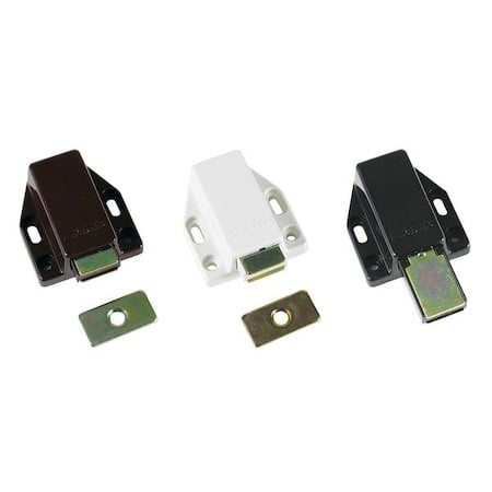 Magnetic Catch, Push-to-Open, Plastic MPN:ML-80/BLK