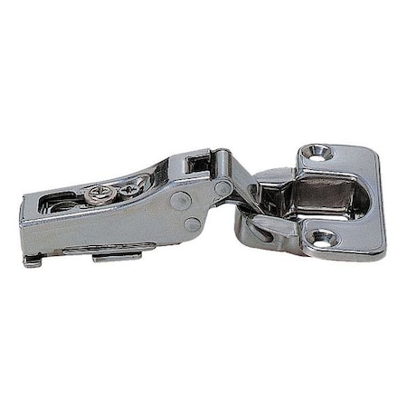 Concealed Hinge, 304 Stainless Steel, Screw on Mounting, 7/8 in Leaf W x 2 1/8 in Leaf H, polished MPN:304B-46/14