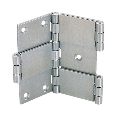 Door and Butt Hinge, 304 Stainless Steel, Weld-On Mounting, 3 1/16 in Leaf W x 2 3/4 in Leaf H MPN:HG-BH70