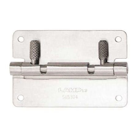 Door and Butt Hinge, 304 Stainless Steel, Screw on Mounting, 2 15/16 in Leaf W x 2 15/16 in Leaf H MPN:HG-OTA75