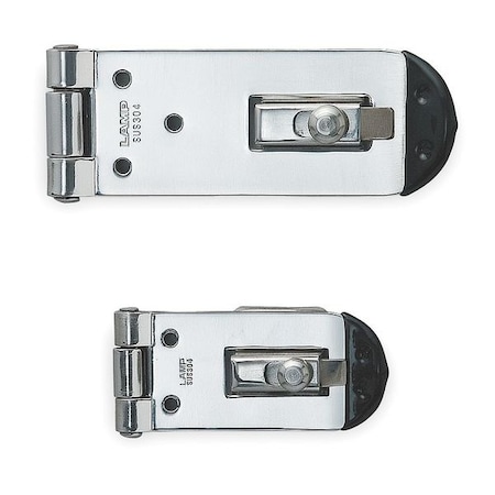 Hasp, Fixed, 304 Stainless Steel, Polished MPN:HP-AK50