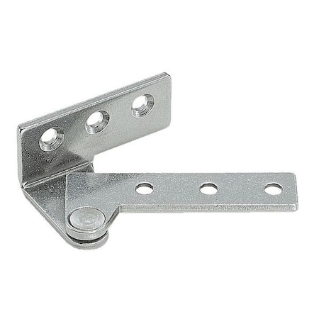 Pivot Hinge, 430 Stainless Steel, Weld-On Mounting, 2 9/16 in Leaf W x 15/16 in Leaf H, Plain MPN:PL-65L