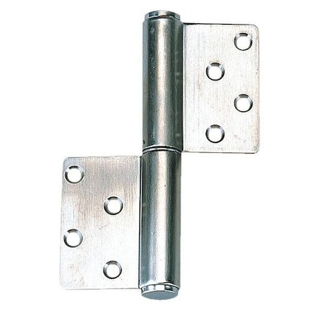 Lift-Off Hinge, 304 Stainless steel, Full Surface Mounting, 1 25/32 in Leaf W x 2 31/64 in Leaf H MPN:S-6173-5