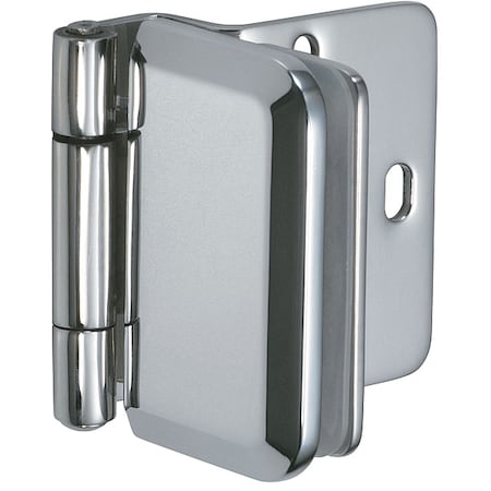 Glass Door Hinge, 304 Stainless Steel, Weld-On Mounting, 1 7/32 in Leaf W x 1 57/64 in Leaf H MPN:XL-GH03-48-8CR