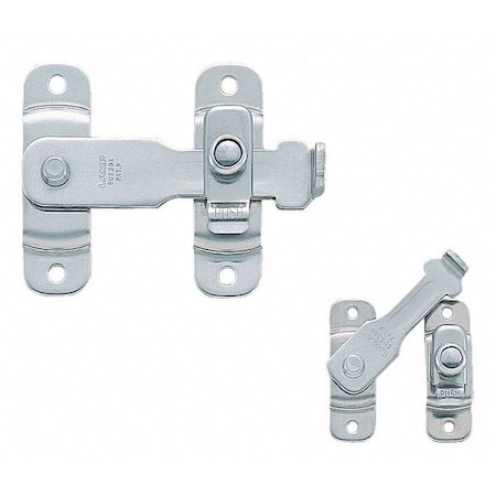 Window Latch, Silver, 1 1/32 in L MPN:BLL-100