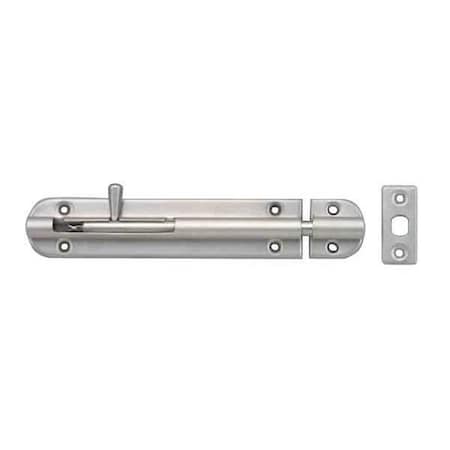 Barrel Bolt, Spring Loaded, 1-19/64 In. W MPN:BSS2-150