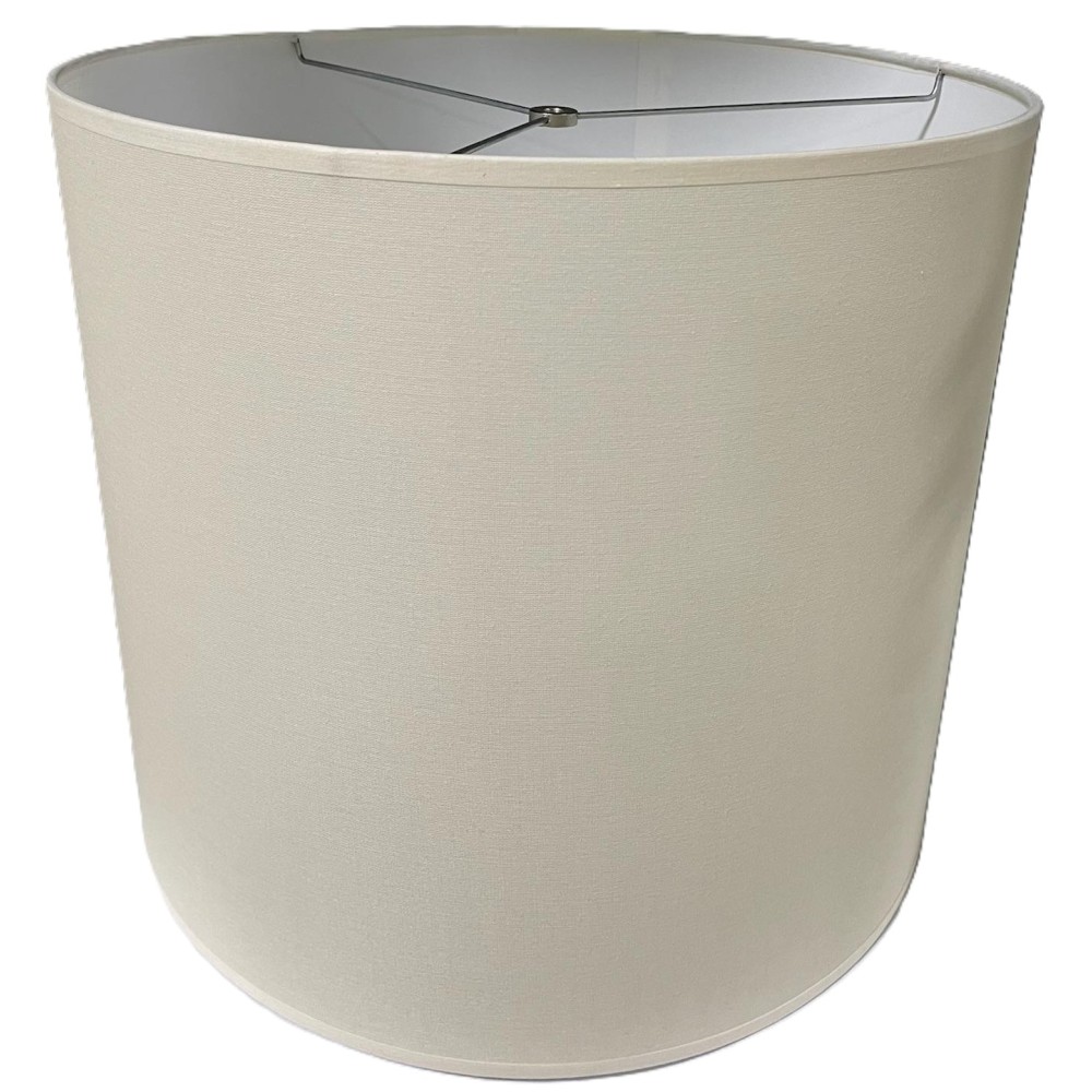 Lampshades Inc. Linen Round Lamp Shades, 11in x 11in x 7in, Parchment, Set Of 12 Shades MPN:ROU11117P