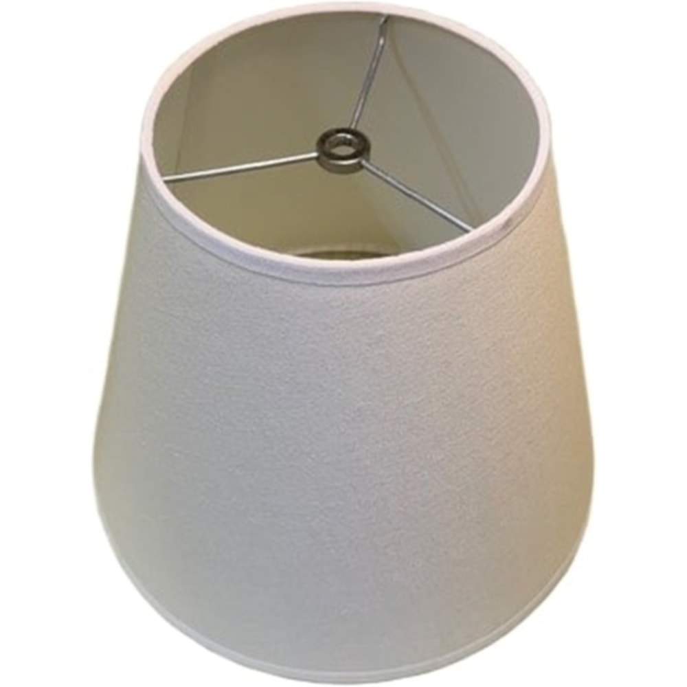 Lampshades Inc. Linen Round Lamp Shades, 6in x 9in x 11in, White, Set Of 20 Shades MPN:ROU6119W