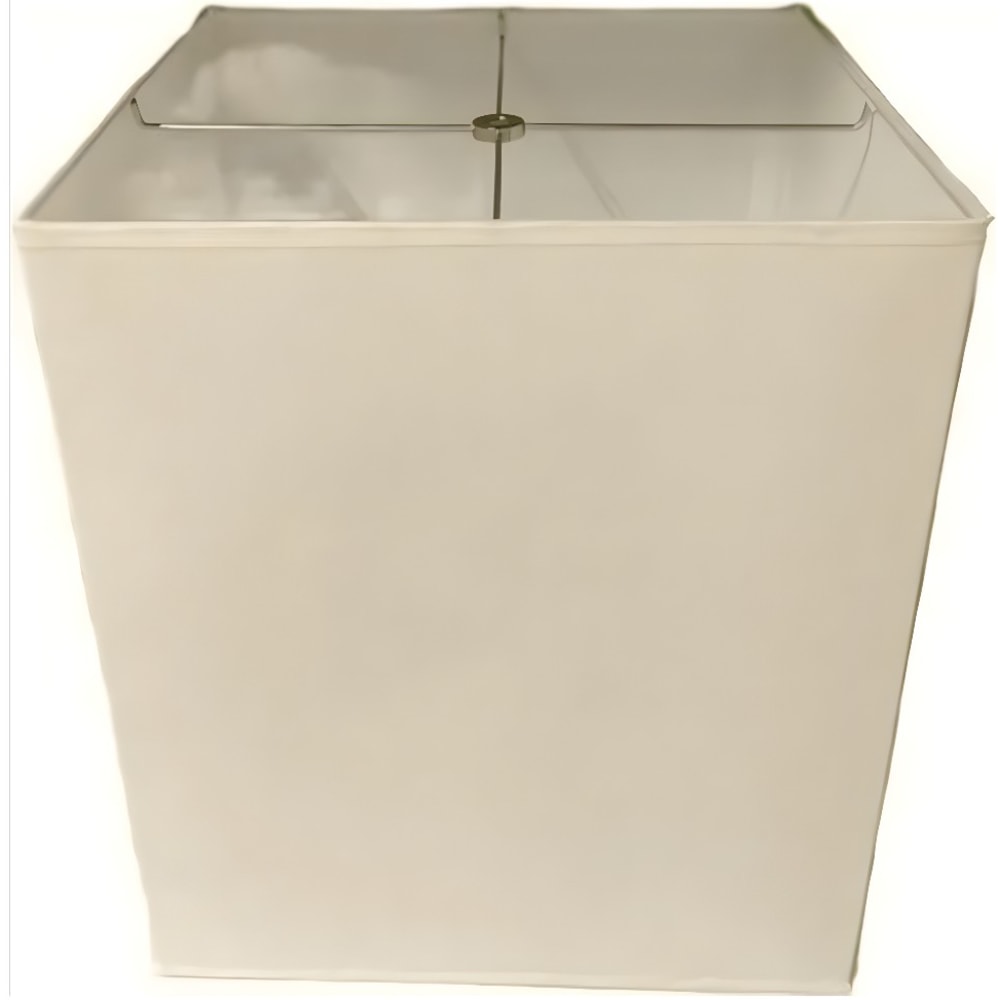 Lampshades Inc. Linen Square Lamp Shades, 9in x 9in x 10in, Parchment, Set Of 12 Shades MPN:SQ999910P