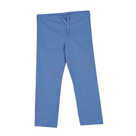 Scrub Pants, Cotton/Polyester, Drawstring Waist, 31 1/2 in Inseam, 2 Pockets, Navy, Size XS MPN:7602BNPXS