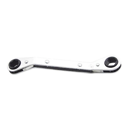 Offset Ratchet Box Wrench 1/2x9/16, 6 Pt MPN:ROW-1618